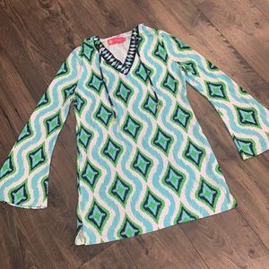 Macbeth Collection By Margaret Joseph’s Swim Cover Up With Hood Size Medium